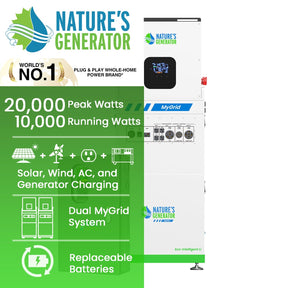 MyGrid 10K with Transfer Switch for House Battery Backup Hover