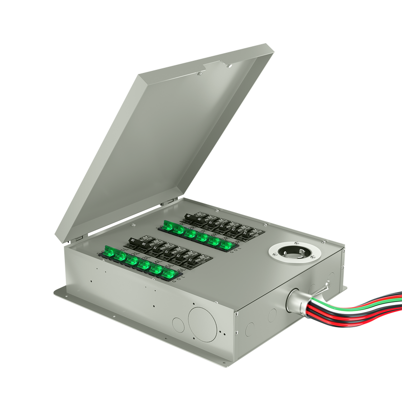 12-Circuit 120/240V 50A Non-Automatic Transfer Switch - Product - Natures Generator 12 Circuits 120V 50A Non-Automatic Power Transfer Switch 4