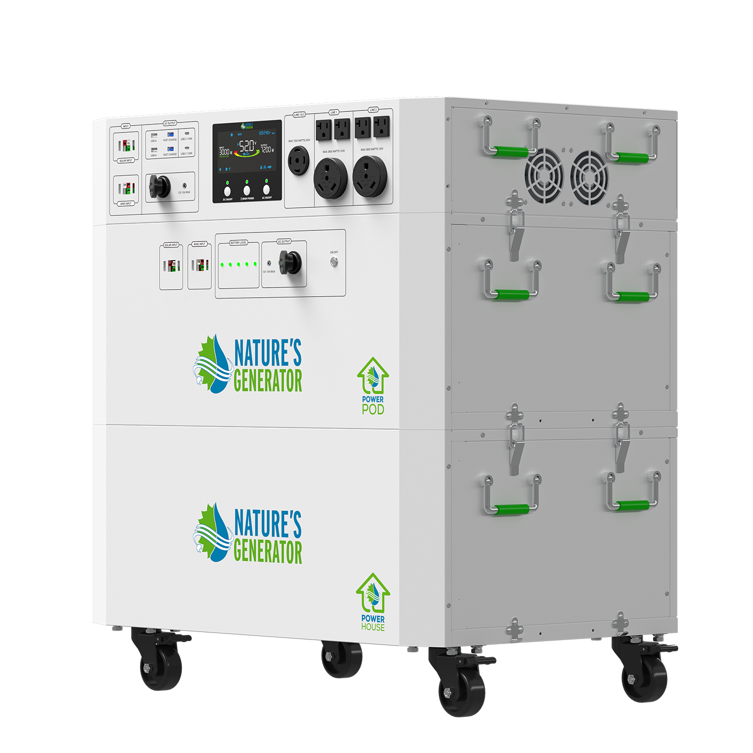 Product - Nature's Generator Powerhouse with Power Pod Right