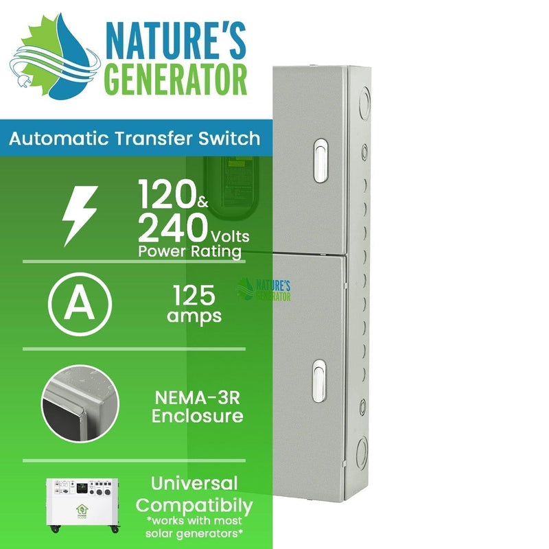 Nature's Generator 125A Automatic Transfer Switch - Product - Nature's Generator 125A Automatic Transfer Switch - Nature's Generator 2