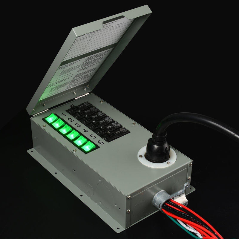 120V 30A 6-Circuit Non-Automatic Transfer Switch - Product - Nature's Generator Power Transfer Switch Kit - Elite - Nature's Generator 4