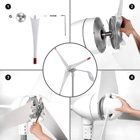 Nature's Generator Powerhouse Wind Turbine - Nature's Generator