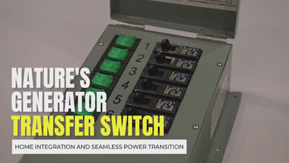 Video Seamless Power Transition with Nature's Generator Transfer Switch
