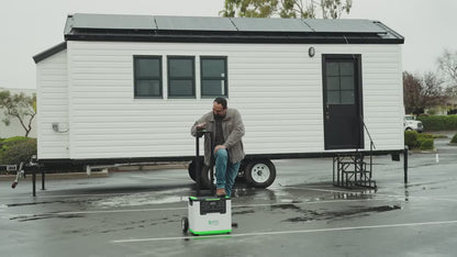 Video - Tiny Home Living with Solar Power – See How Nature’s Generator 3600 Delivers!
