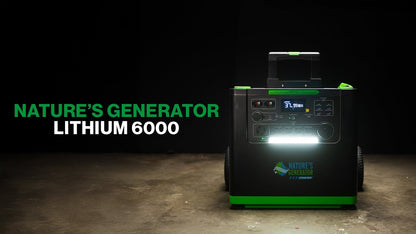 Video - Nature’s Generator Lithium 6000 – Whole Home Backup Power Made Simple