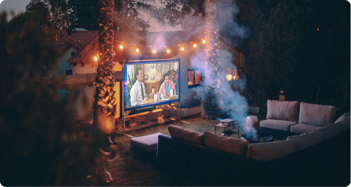 Portable Projector & Screen